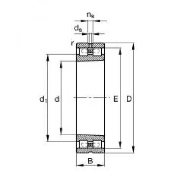 Cylindrical Bearing NN3006-AS-K-M-SP FAG