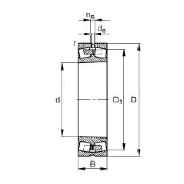 Spherical Roller Bearings 239/670-B-K-MB FAG