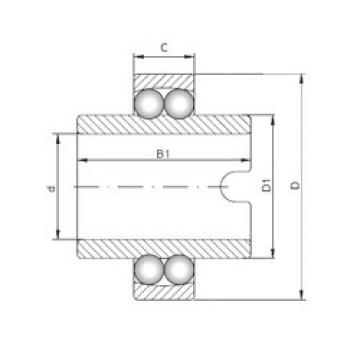 Self-Aligning Ball Bearings 11305 ISO