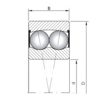 Self-Aligning Ball Bearings 2204-2RS ISO