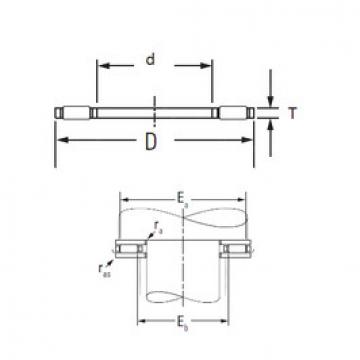 needle roller thrust bearing catalog AXK110145 KOYO
