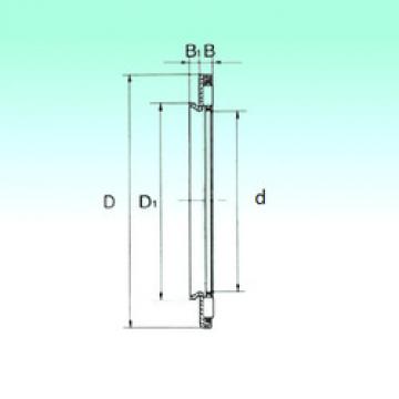 needle roller thrust bearing catalog AXW 15 NBS