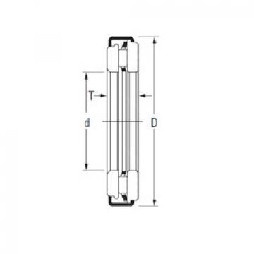 needle roller thrust bearing catalog AXZ 5,5 5 13 Timken