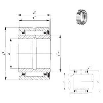 needle roller thrust bearing catalog BRI 61816 U IKO