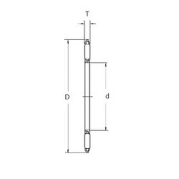 needle roller thrust bearing catalog FNTA-1024 NSK