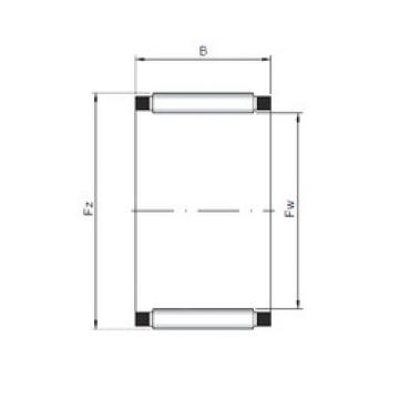 needle roller thrust bearing catalog K05X09X10 CX