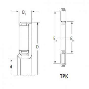 Needle Roller Bearing Manufacture TPK2241L KOYO