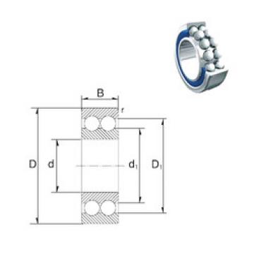 angular contact thrust bearings 30/5-2Z ZEN