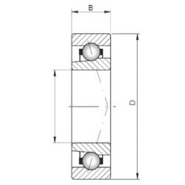 angular contact thrust bearings 71804 A ISO