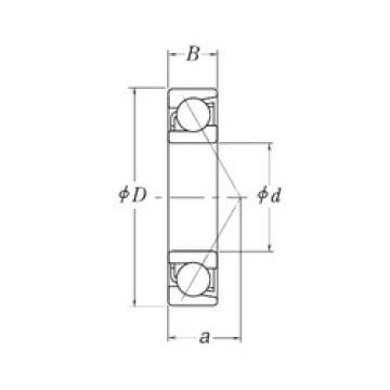 angular contact ball bearing installation MJT1.5/8 RHP