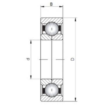 angular contact ball bearing installation QJ1010 ISO