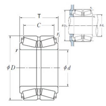 tapered roller thrust bearing 150KBE2601+L NSK