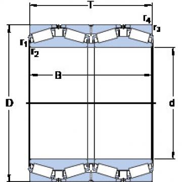 tapered roller dimensions bearings 331081 A SKF