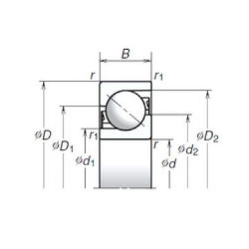 thrust ball bearing applications 40TAC03AT85 NSK