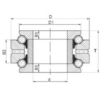 thrust ball bearing applications 234772 ISO