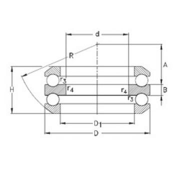 thrust ball bearing applications 54216-MP NKE