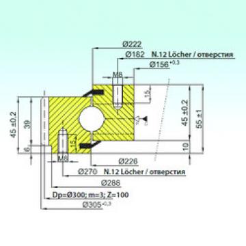 thrust ball bearing applications EB1.20.0224.200-1STTN ISB