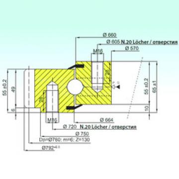 thrust ball bearing applications EB1.20.0662.200-1STTN ISB