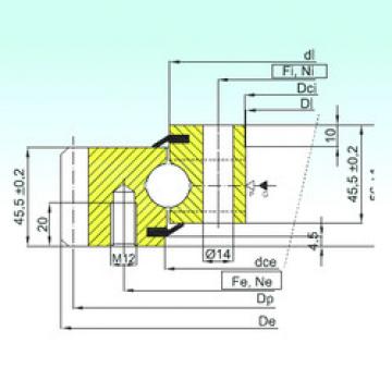 thrust ball bearing applications EB1.20.0944.201-2STPN ISB