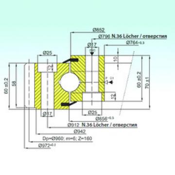 thrust ball bearing applications EB1.25.0854.200-1SPPN ISB