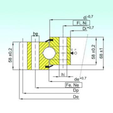 thrust ball bearing applications EB1.25.1314.400-1SPPN ISB