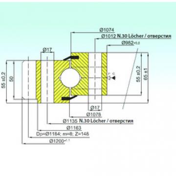 thrust ball bearing applications EB1.25.1076.200-1SPPN ISB