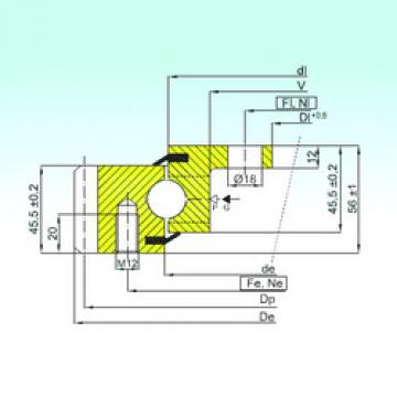 thrust ball bearing applications EBL.20.0844.200-1STPN ISB