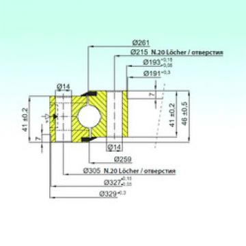 thrust ball bearing applications NB1.20.0260.202-1PPN ISB