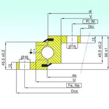 thrust ball bearing applications NBL.20.0414.201-2PPN ISB