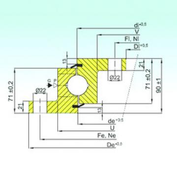 thrust ball bearing applications NBL.30.1355.200-1PPN ISB