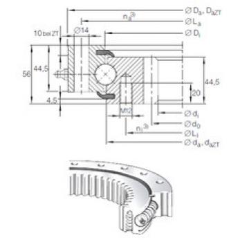 thrust ball bearing applications VSI 20 0644 N INA