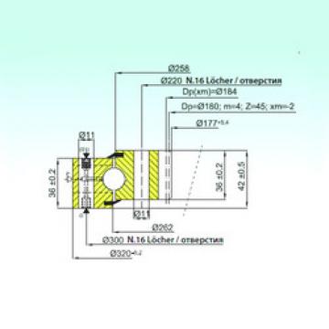 thrust ball bearing applications ZB1.16.0260.400-1SPPN ISB