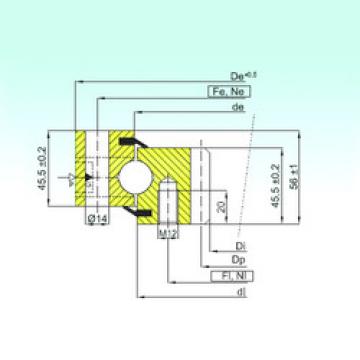 thrust ball bearing applications ZB1.20.0414.200-1SPTN ISB