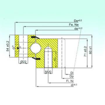 thrust ball bearing applications ZB1.25.0455.200-1SPTN ISB