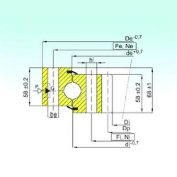 thrust ball bearing applications ZB1.25.1424.400-1SPPN ISB