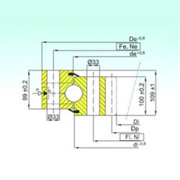 thrust ball bearing applications ZB1.50.2000.400-1SPPN ISB