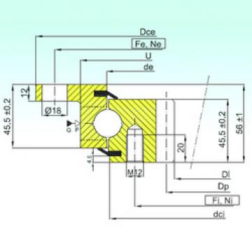 thrust ball bearing applications ZBL.20.0544.201-2SPTN ISB