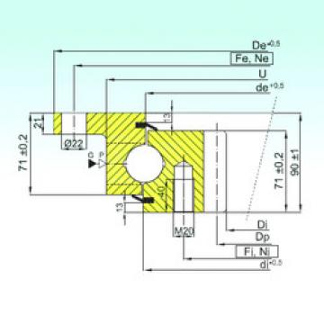 thrust ball bearing applications ZBL.30.1055.200-1SPTN ISB