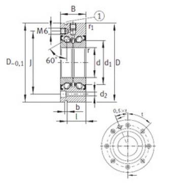thrust ball bearing applications ZKLF100200-2Z INA