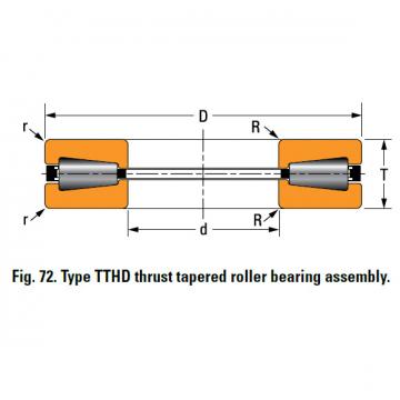 TTHD THRUST ROLLER BEARINGS T451