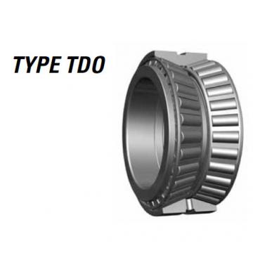 TDO Type roller bearing LM286249AA LM286210CD