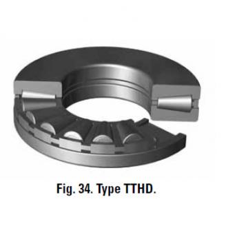 TTVS TTSP TTC TTCS TTCL  thrust BEARINGS T127 T127W
