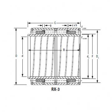 Four-Row Cylindrical Roller Bearings 165RYL1451 RY-3