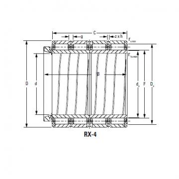 Four-Row Cylindrical Roller Bearings 220ARVSL1621 246RYSL1621