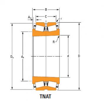 TdiT TnaT two-row tapered roller Bearings ee726182Td 726287
