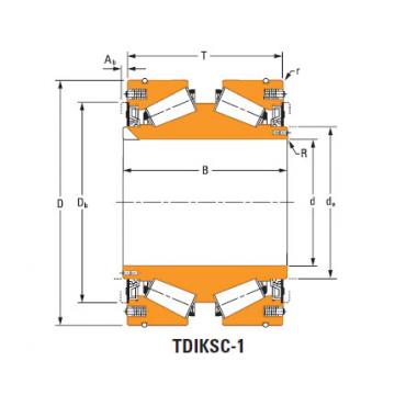 tdik thrust tapered roller bearings nP303656 nP322933