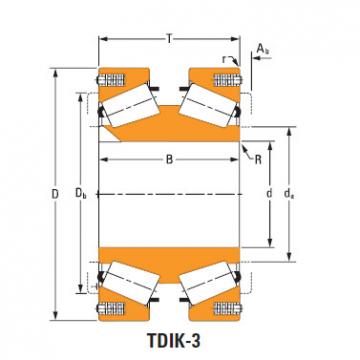 tdik thrust tapered roller bearings nP537120 nP400534