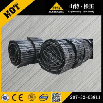 Hot sale excavator steel track shoe assembly 207-32-03811 for PC360-7