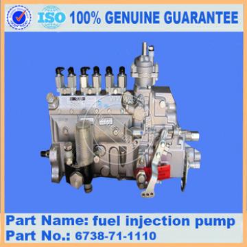 fuel injection pump 6738-71-1110 PC200-7 ,600-861-3111 excavator parts