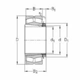 Spherical Roller Bearings 239/670-K-MB-W33+OH39/670-H NKE